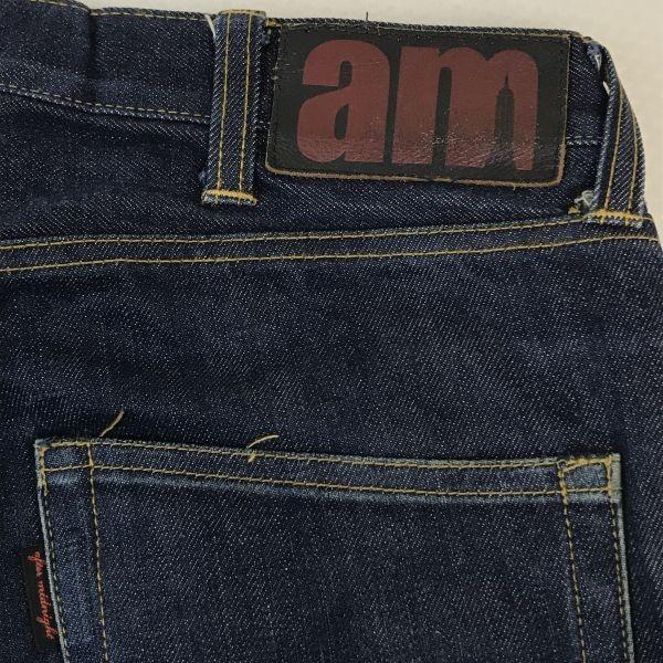 AKIRA MOWATT am Made in Japan Skateboard Denim Jeans Men 32 Inseam 78(USED)