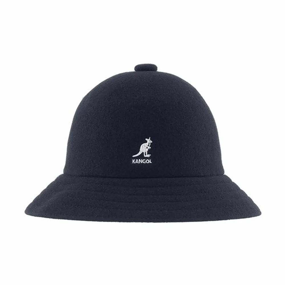 KANGOL K3451 ТЕМНО-СИНИЙ Повседневная шерстяная шляпа-ведро K3451 DK BLUE (XL)