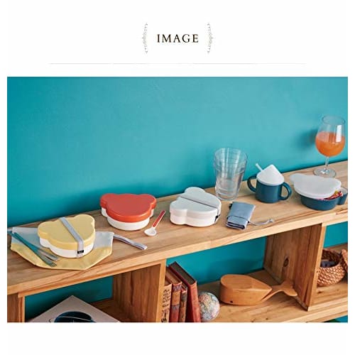 Tak KIDS DISH Lunch Box (Bento Box) Yellow/Tak Kids Dish Lunch Box Bear Design Made In Japan JTN-0170-YL W14.6 X D12 X H4.8cm