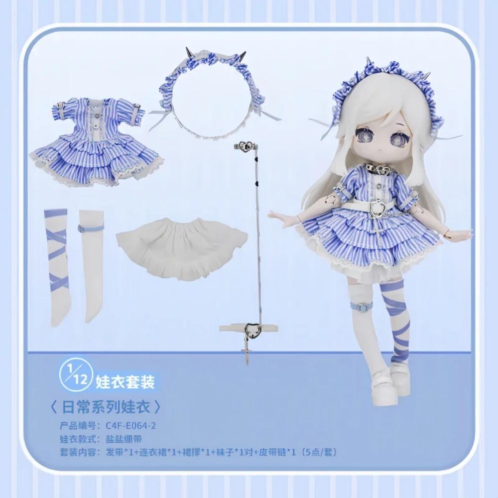 Come4free (Only Clothes) Bonnie Dress Penny Clothes 12 Points Bjd Doll Exquisite Cute Clothes Cool Third Weather Star Language