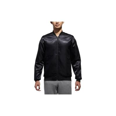 Neo Reversible Solid Color Hidden Long Sleeve Jacket Men Jacket Black CV7000