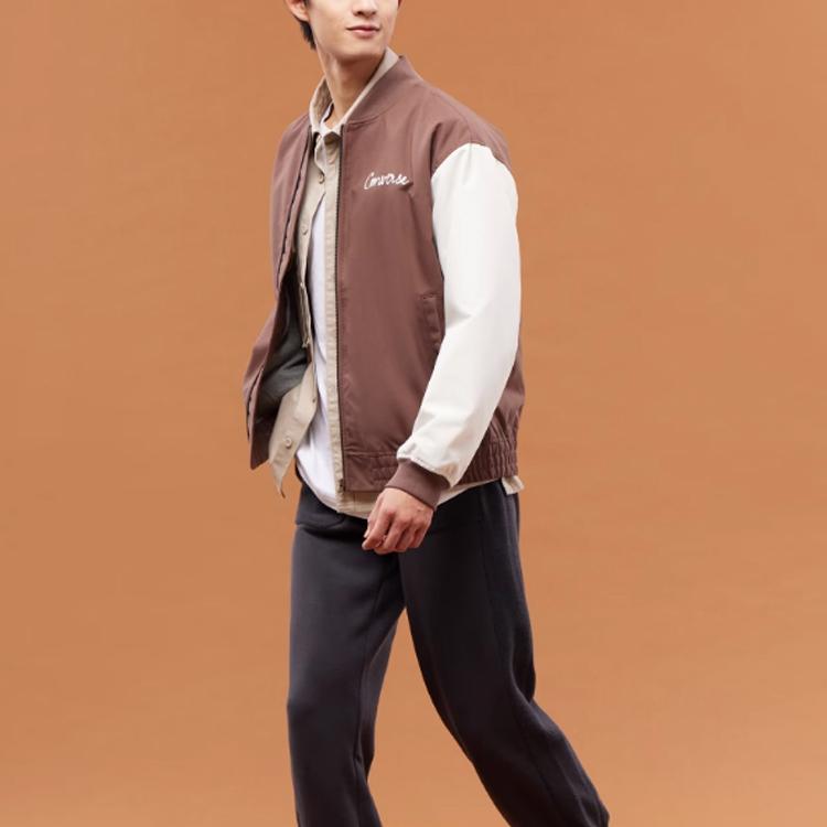 New Converse Jackets Men's Umber 10025514-A01