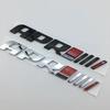 ABBC1 1X 3D ABS Plastic Auto Car For APR Stage /// + Emblem Tail Side Sticker Badge Styling Decals For Golf Tiguan S3 S5 S6 TTS RS7