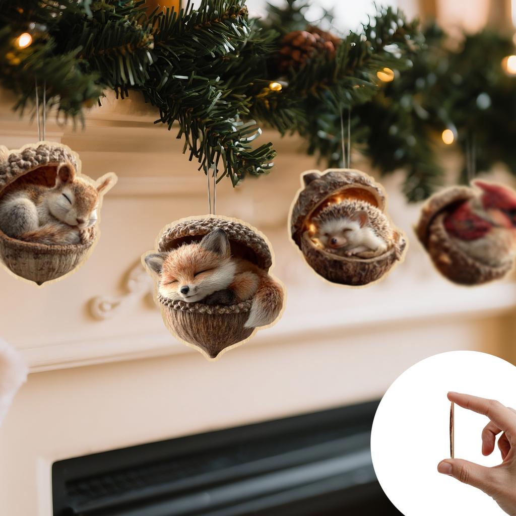 Christmas Decoration Pendant Christmas Tree Tag Theme Party Crafts Ornament