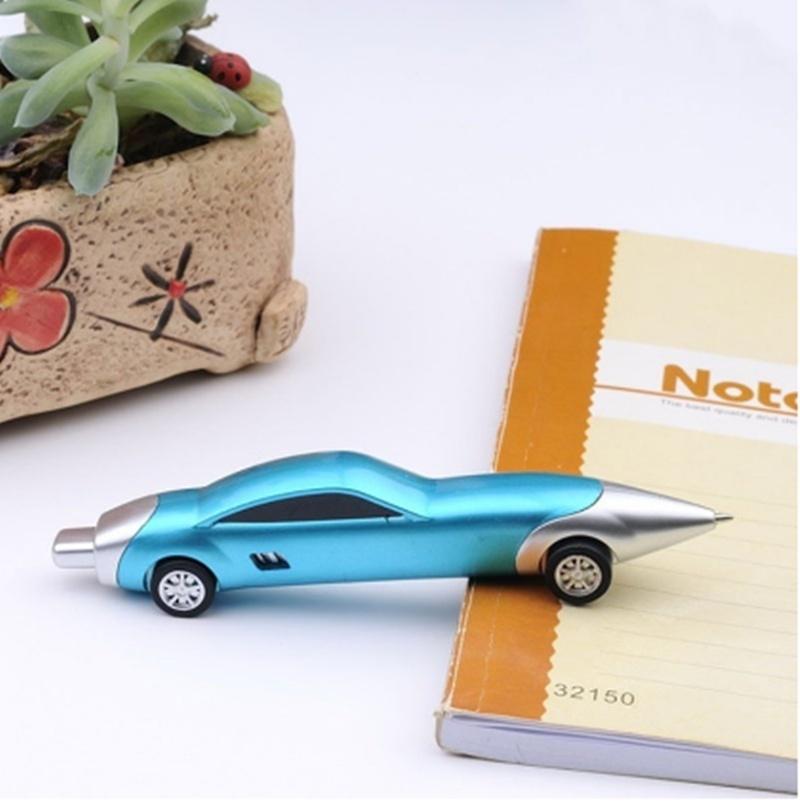 1Pc Car Shape Ball Pen Children's Gifts Ballpoint Pen Creative Office Accessories Material
