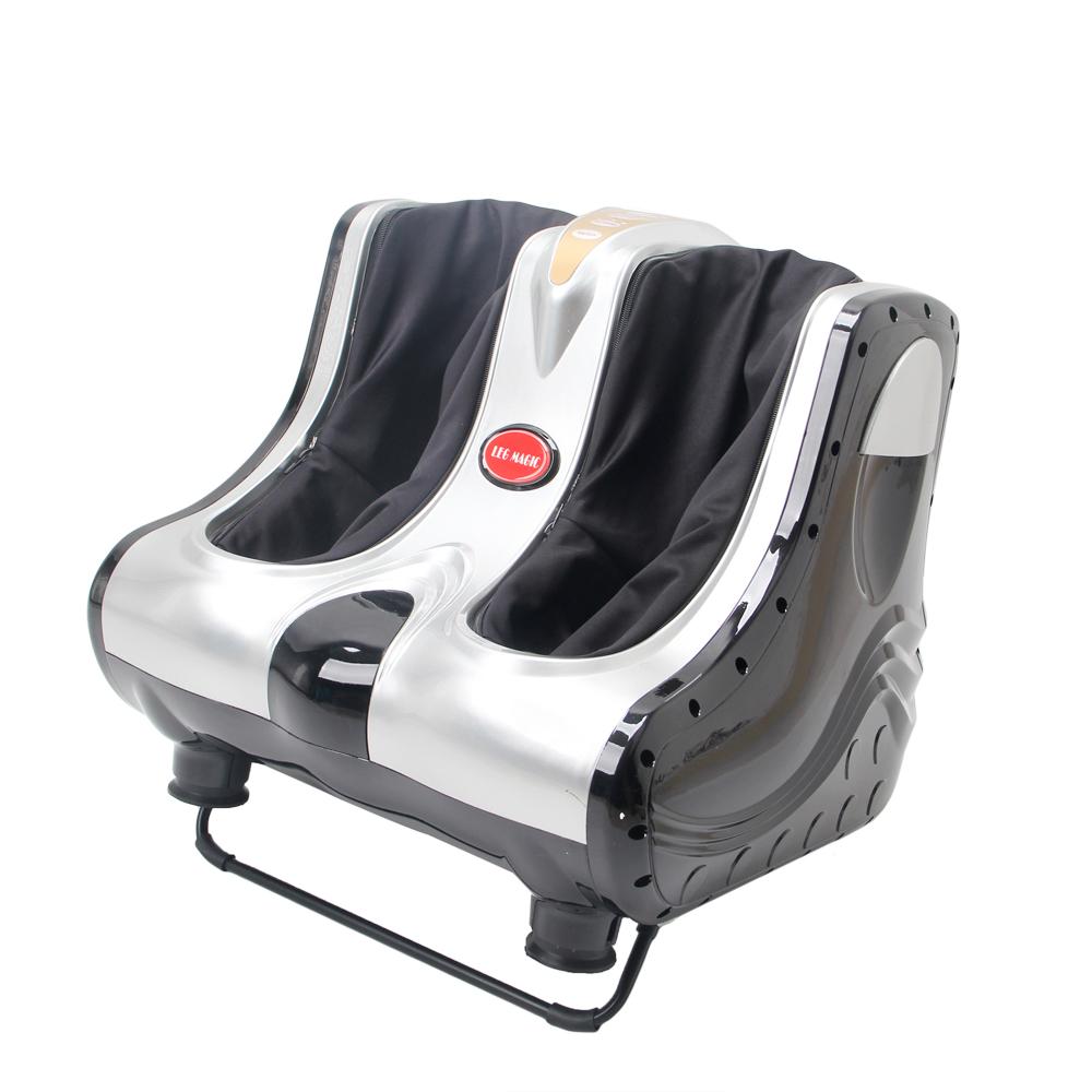 Smart Kneading Rolling Vibration Shiatsu Foot Calf Leg Massager 110V US Plug Gray