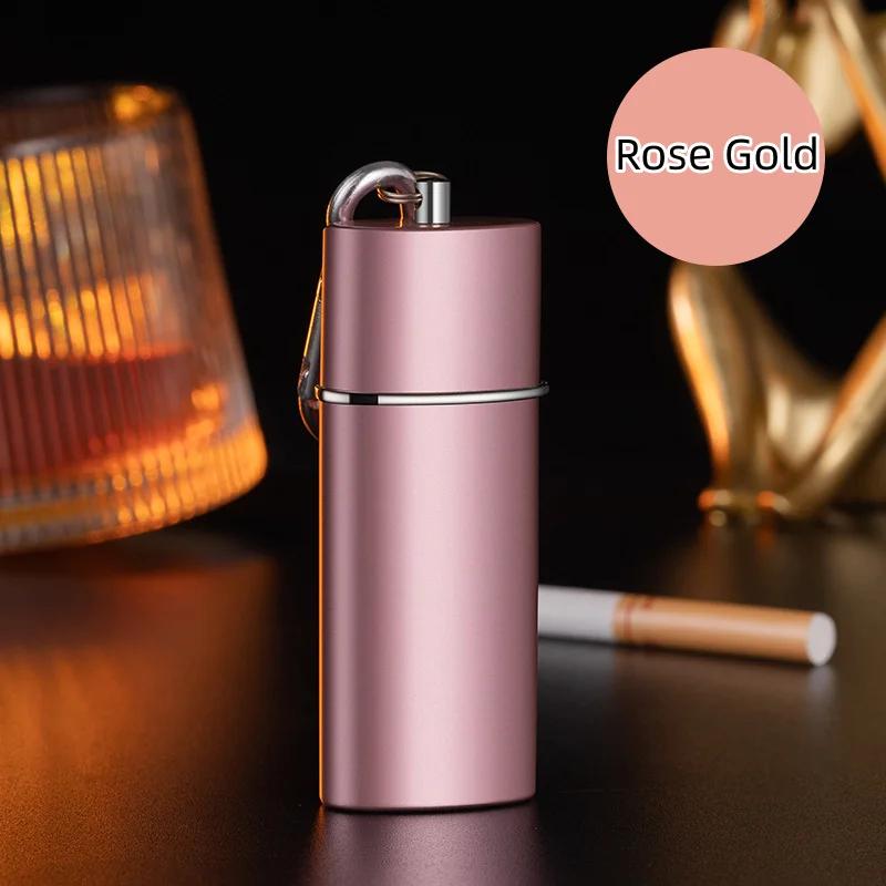 Portable Ashtray Mini Anti-odor Pocket Ashtray with Key Cigarette Ashtray with Lid Ashtray Suitable for Outdoor Travel Ashtray