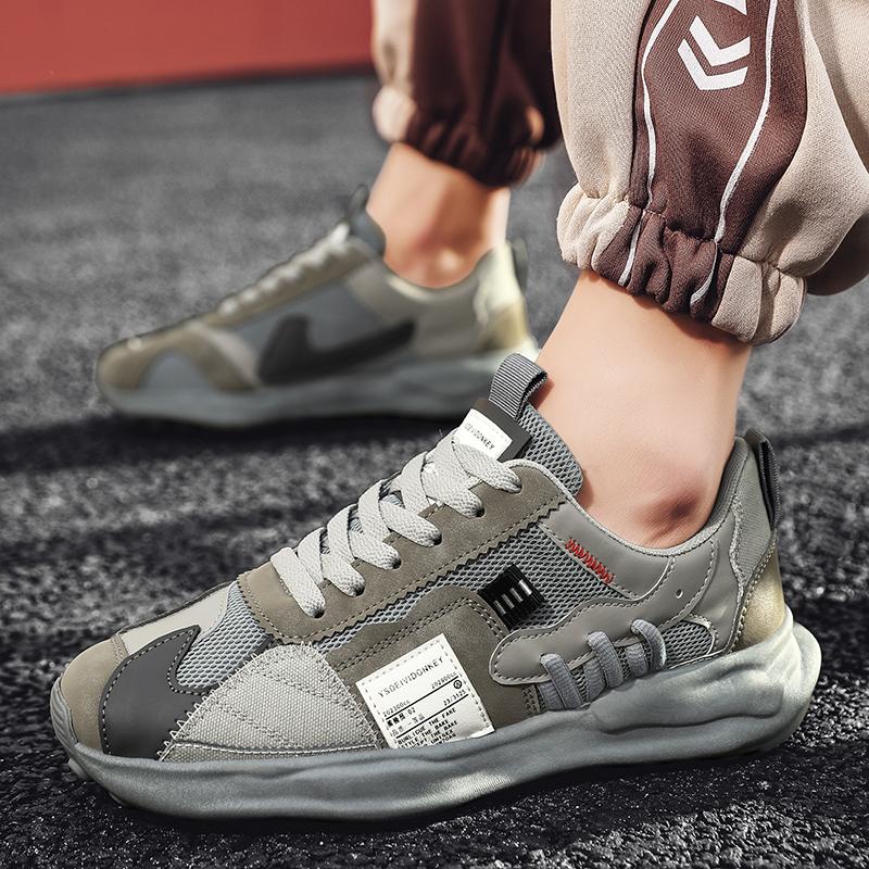 Mode für Männer Mode Lässig Laufschuhe Mann Herbst Neue Sport Turnschuhe Klassische Dicken sohlen Mesh Atmungsaktiv Casual Schuhe Männer Turnschuhe