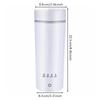 Portable Electric Heating Cup Auto Shutoff with Stainless Steel Liner Compact