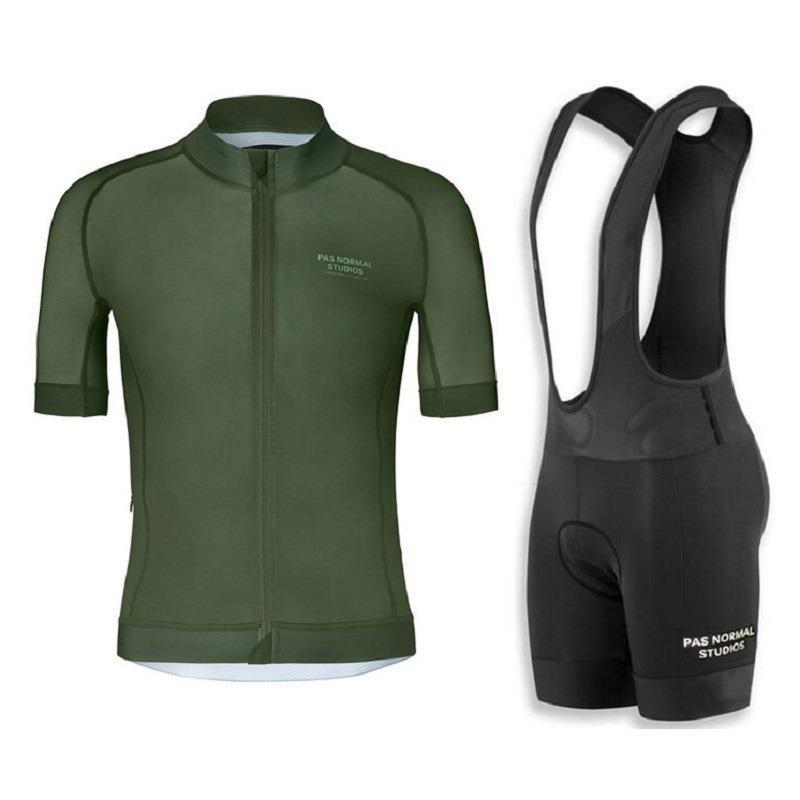 Men Women Cycling Jersey Bib Shorts Set Milk Silk Breathable Quick Dry Bike Apparel