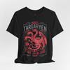 2026 Summer Hot Sale House of The Dragon Graphic Printed T-shirt Unisex Y2K Gothic Cotton Oversized T-shirt Hip Hop Round T-shirt