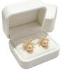 Exquisite Micro-inlaid Zircon Bow Pearl Stud Earrings for Women - Fashionable, Simple, and Versatile
