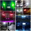 4 stk T10 W5W Super Bright 3030 LED Bil Interiør Lese Dome Light 168 194 LED Auto Wedge Parkeringspære DRL