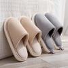 Cotton Slippers Women Autumn Winter Couples Floor Plush Slippers Men Home Use Stain Resistant Anti Slip Factory Wholesale