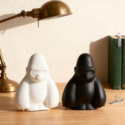 Gorilla Ornament Vinyl Moderne Kunst Woonkamer Ornament Artistieke Smaak Huisdecoratie Kinderkamer Bureau Decoratie