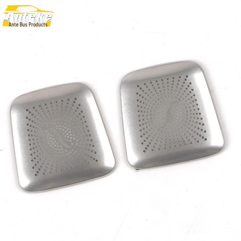 MINI Roof Speaker Cover Sequins - Stainless Steel Speaker Box Panel Car Accessory