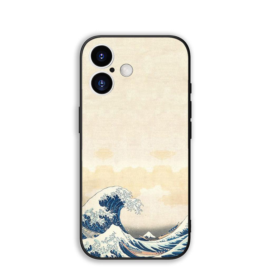 Cover for Motorola Moto Edge 50 30 One Fusion 40 Neo Ultra Pro 20 Lite G50 G85 G84 E15 E14 Phone Case The Great Wave of Kanagawa