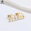 Hip-hop Stainless Steel Microphone Guitar Earring for Women Musical Ear Jewelry Girls Music Party Earrings Gift Accessories
