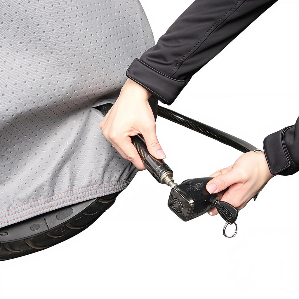 Motorcycle Cover with Top Case 2XL 290x135 SOFT Motor Buckle Exclusive