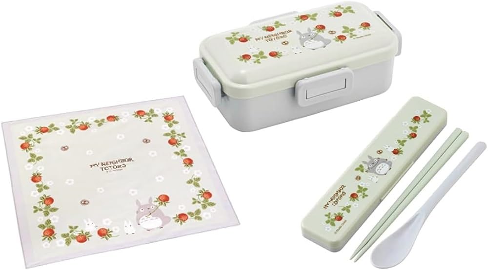 

Skater Тоторо Малина Антибактериальный Безопасный для посудомоечной машины Мягкий Ланч-бокс с Комбо-набором Ланч TTKI53C 4-точечный замок, 1 ярус, 530 мл, (Палочки для еды/Ложка,