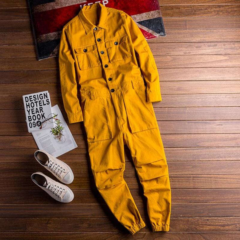 Men's jumpsuits Men's Show Costumes Large Size Overalls