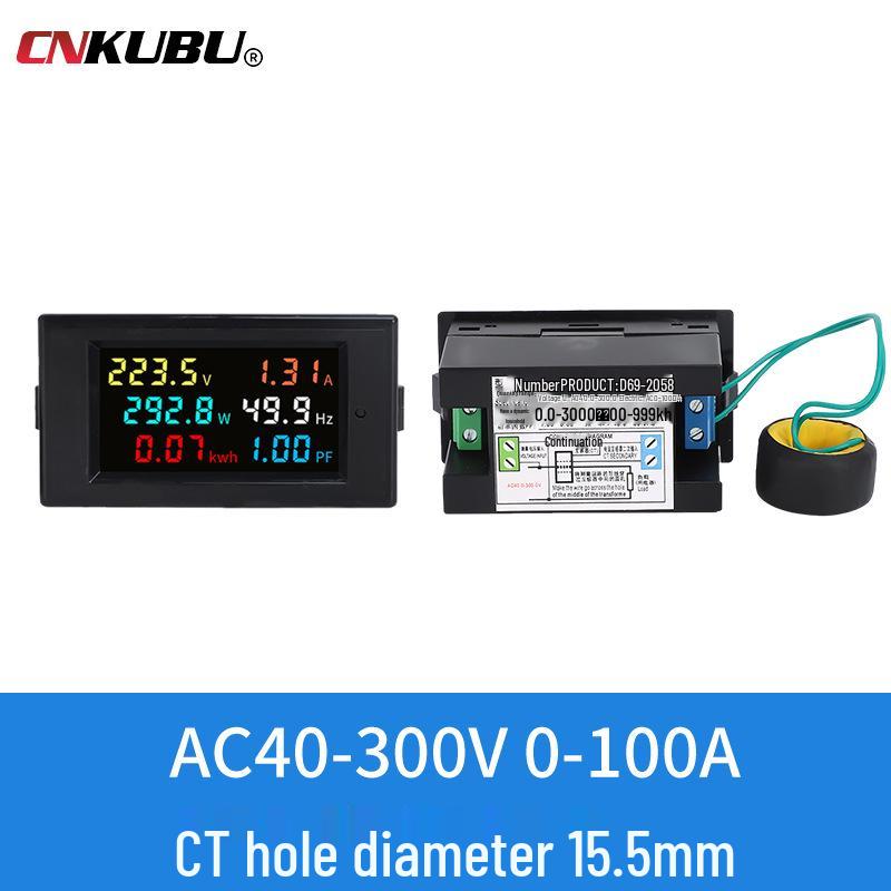 Digital AC Voltage & Current Power Monitor Module