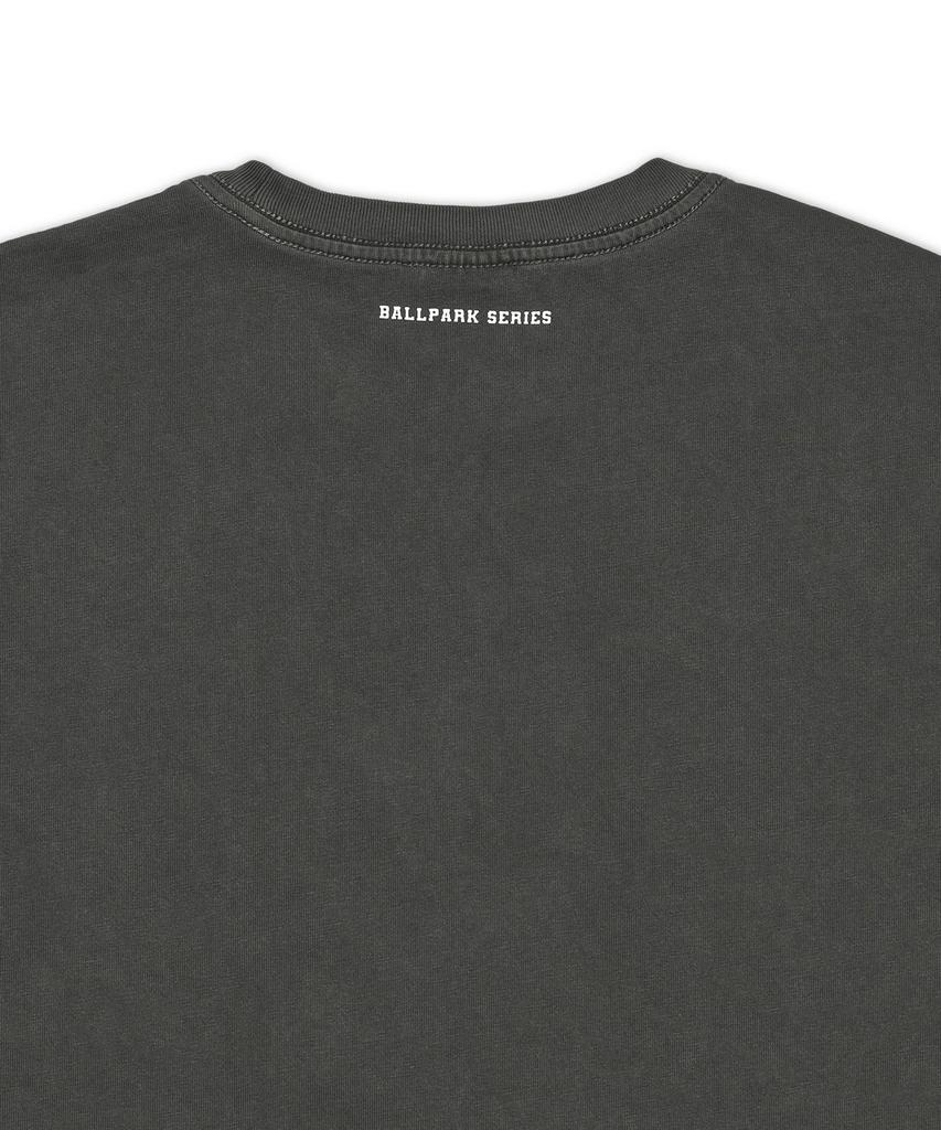 Hangugyaguwiwonhoe Mss X Kbo Ballpark Short Sleeve T-Shirt Charcoal Gray [Seoul Heroes]