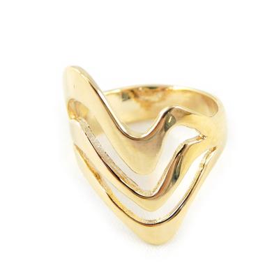 Gold Plated 'Cleopatra' Ring