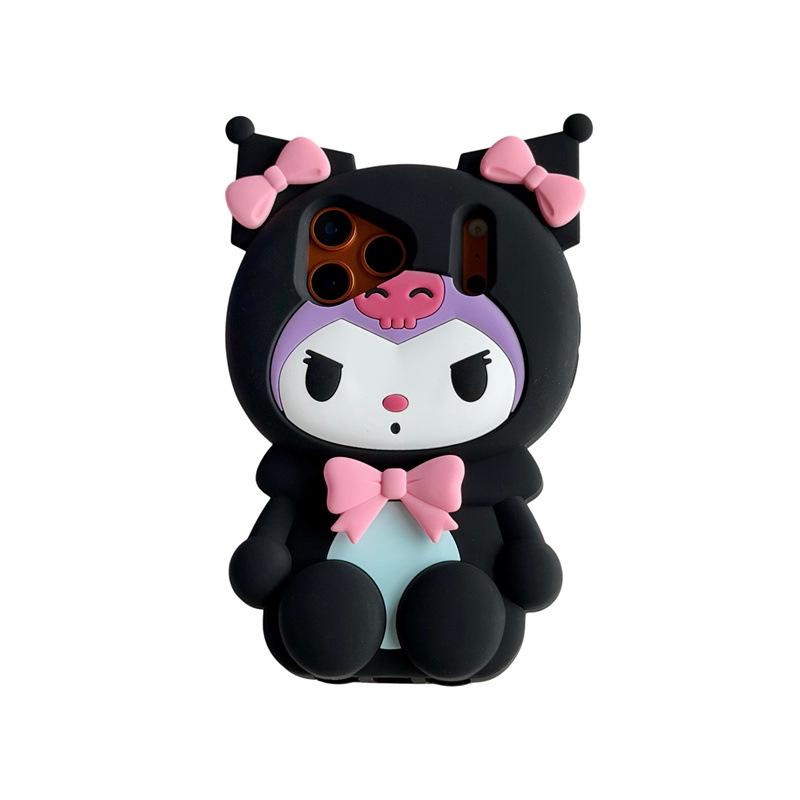 Kuromi Cartoon iPhone 14/13/12/11/Pro Max Anti-Fall Case