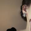 Oval Stud Earrings Women's Elegance Niche Design Sense Earrings Fashion Temperament Earrings Niche High Sense
