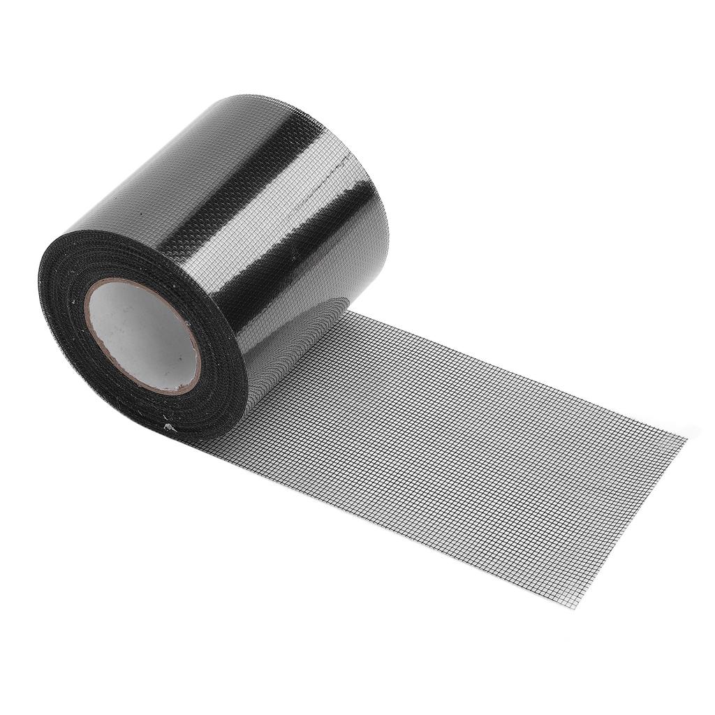 Window Screen Repair Tape 80mmx9.15m Transparent Self Adhesive Mesh Screen Repair Patch Black