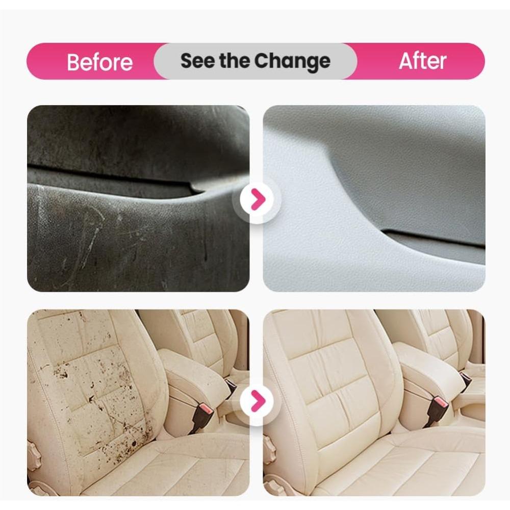 Car Interior Polishing Cleaner Spray All Purpose Auto Detailer Cleaner for Car Dashboards Seats Leather Interior Detailing Care