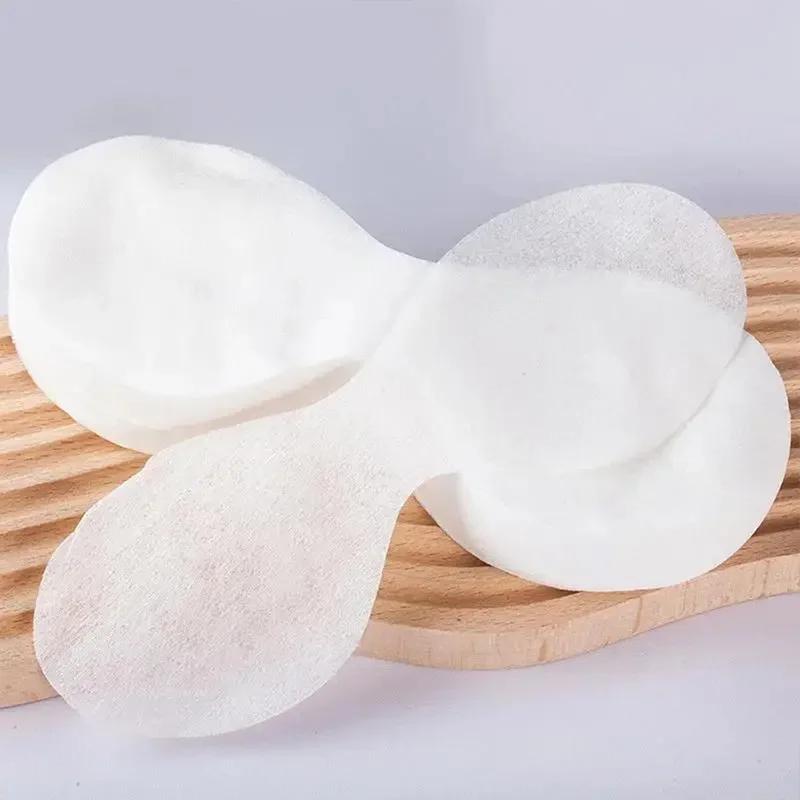 200 Pièces/Sachet Masque Yeux Jetable en Papier Ultra-fin Coton Naturel Patchs Soin des Yeux pour Femmes Spa Cache-yeux Outils Soin Peau Visage