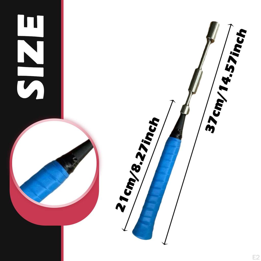 Badminton Aid Post for Beginners, Professional Portable Wrist And Grip Strength Training Tool.