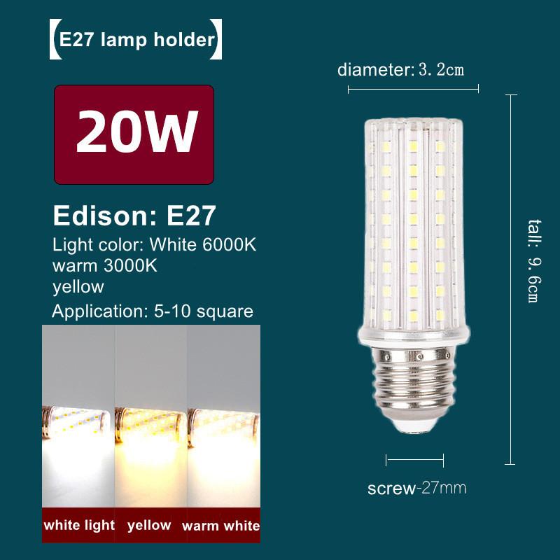 E14 E27 LED bulb 220V corn lamp bomb 110V 10W 20W 24W LED lamp Bedroom living room decorative lighting