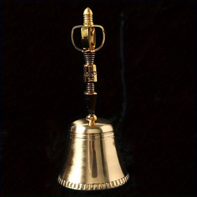 1pz Campanella Buddista Tibetana per Meditazione e Set Dorje Shiplies Extra Forte Campanella a Mano Multi-Uso