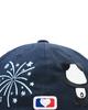 THEMUSEUMVISITOR Panda Embroidery Cap (Navy)
