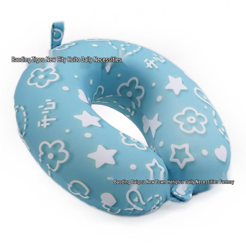 Almofada de Viagem em U para Pescoço e Costas para Escritório, Avião e Carro