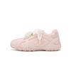 Cowhide version of grape mother original crescent sole lace pearl belt casual sports shoes platform Forrest Gump shoes women's training shoes
