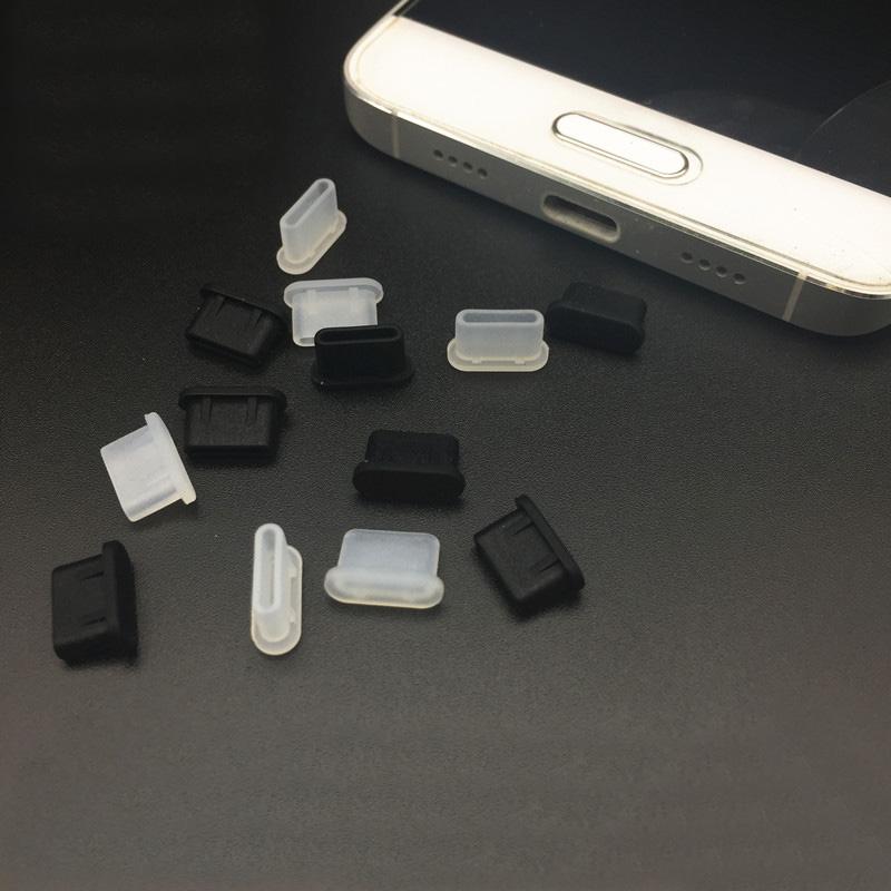 10pcs Type-C Dust Plug Silicone USB Charging Port Protector Anti-dust Plug Cover Cap for Samsung Huawei Xiaomi  Phone Dustplug