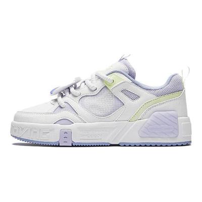 Zapatillas de Skate para Niños Cómodas y Elegantes de Caña Baja Zapatillas para Niños Blanco Morado 322438010-3