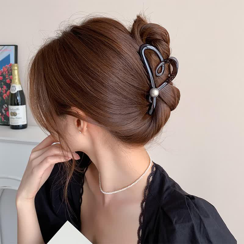 CHIMERA Elegant Heart Hair Claw Clip 1 Piece
