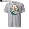Jesus Christ Surfing T-Shirt - Unisex Graphic Tee - Funny Religious Shirt