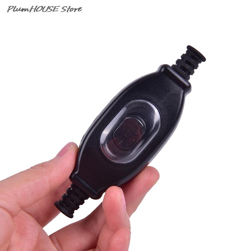 Waterproof In Line Switch Cord Switch IP65 Round Wire Contact Double Cut Switch Rainproof Ouble-cut Switch