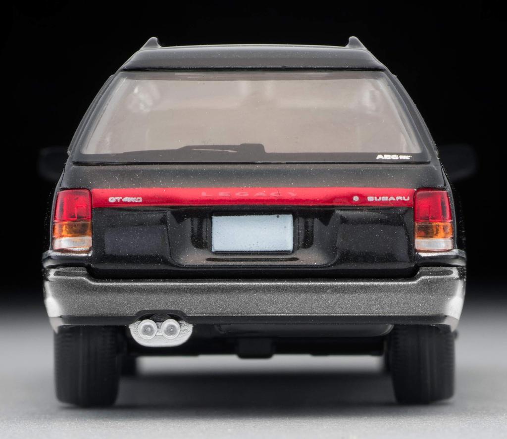 Tomica Limited Vintage Neo scale model Subaru Legacy Touring Wagon GT 1/64 (TLV-N201b) (Black/Gray) (Finished Product)