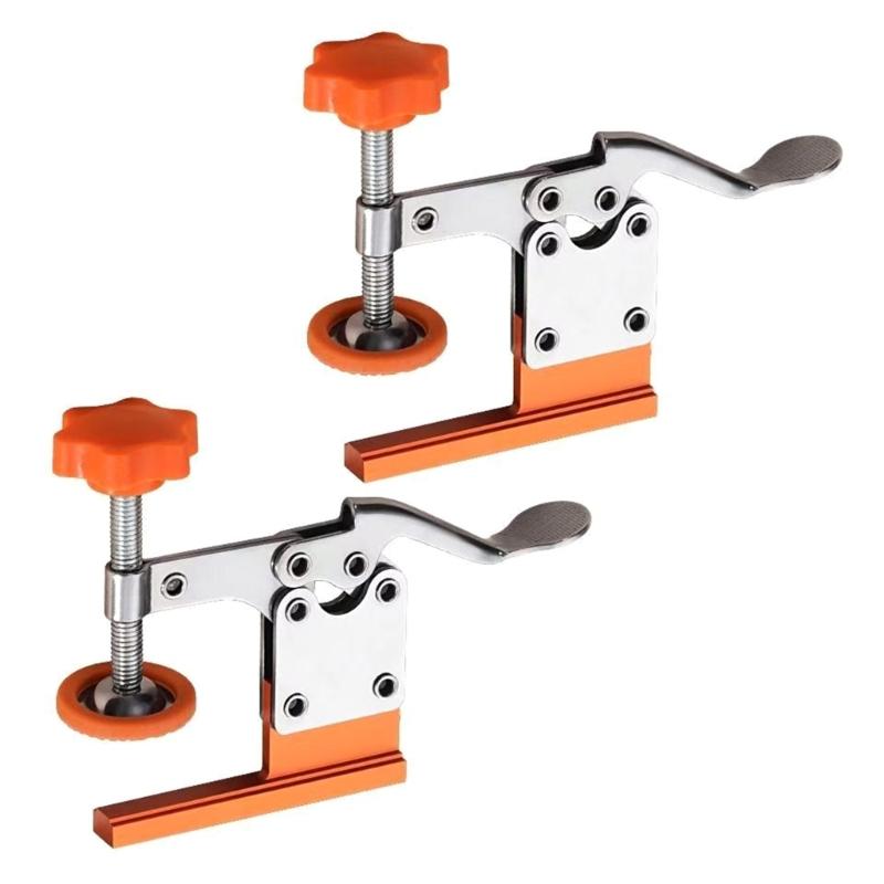 Heavy Type Aluminum Woodworking Clamp Fixers Convenient Installation Thick Positioning Clip Fixing Fixture