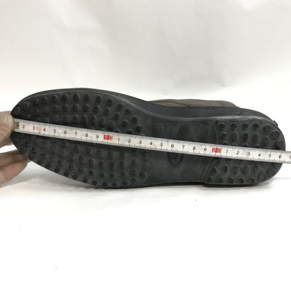 TOD’S Leather Lace-Up Boots Size 39 24.5 Women’s Short Mid Gray Leather Boots Shoes(USED)