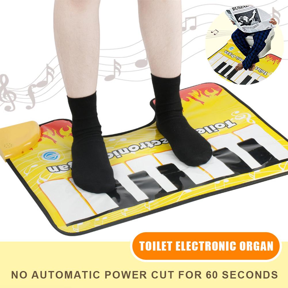 

Music Piano Hygienic Blanket Novelty Potty Piano Sounding Carpet Bathroom Funny Toe Music Keyboard Toilet Floor Mat China Mainland