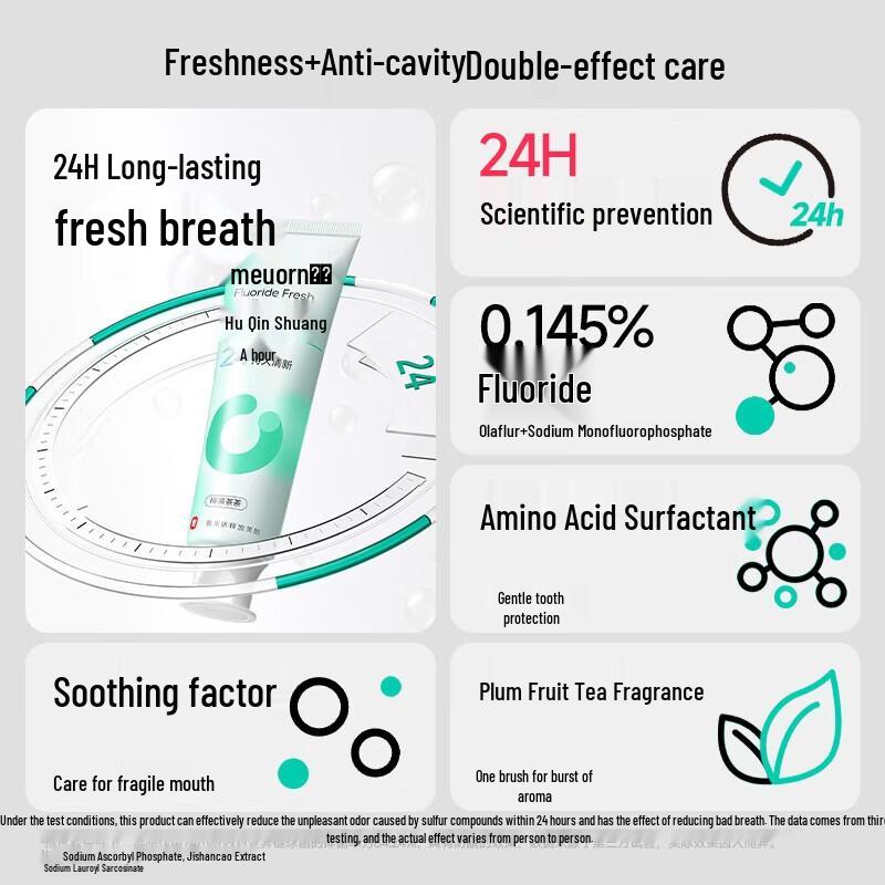 Meyarn Fluoride Refreshing Toothpaste