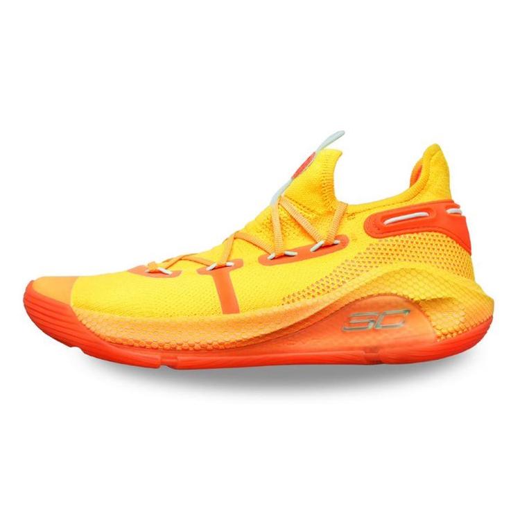 Under Armour Curry 6 'Rep The Bay' (Unisex) Yellow Basketball Shoes 3022386 701